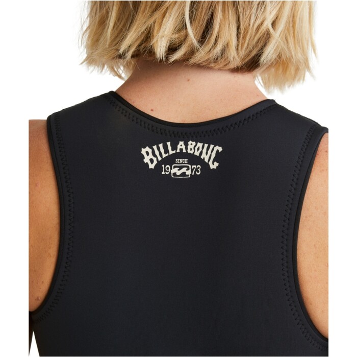 2024 Billabong Mujer Sol Sistah Natural 2mm Long Jane Neopreno ABJW700106 - Black